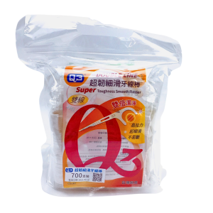 Q3超韌細滑雙線牙線棒 700支