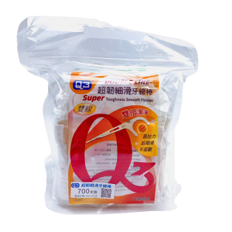 Q3超韌細滑雙線牙線棒 700支